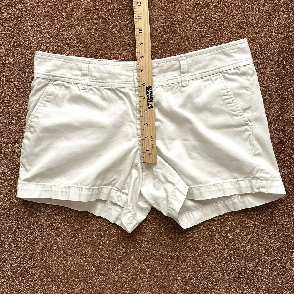 Lilly Pulitzer The Callahan Shorts Women 6 White Summer Beach Preppy Classic 32”